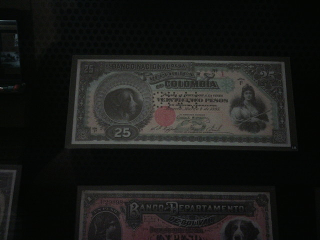 Creación del billete de $1 peso de Francisco De Paula Santander.