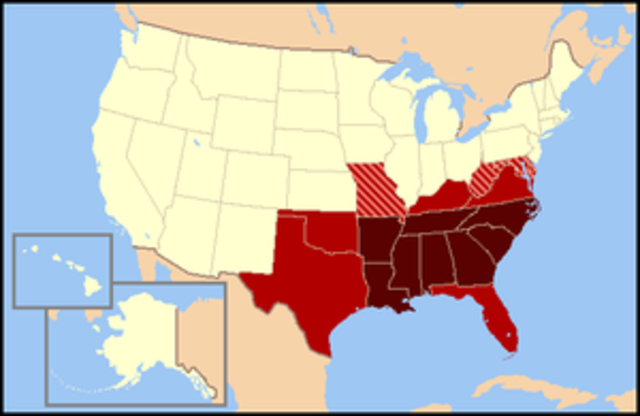 Anglo-American immigrants, primarily from the South, began immigrating to Mexican Texas in the early 1820s at the request of the Mexican government, which sought to populate the sparsely inhabited lands of its northern frontier.