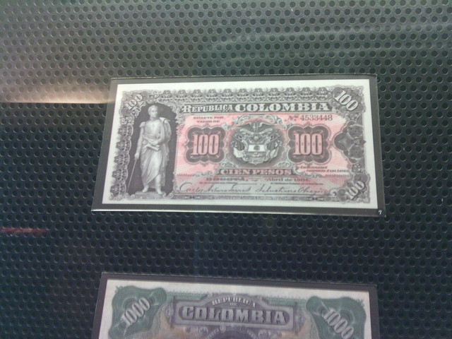 Se planea la idea en el Banco de la República de un billete de $100.000 pesos.