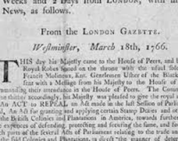 The Declaratory Act of 1766