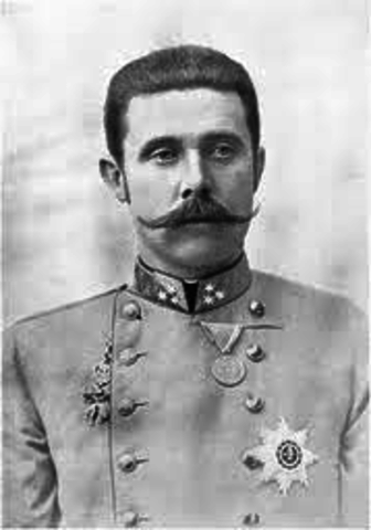 Archduke Franz Ferdinand Assassinated.