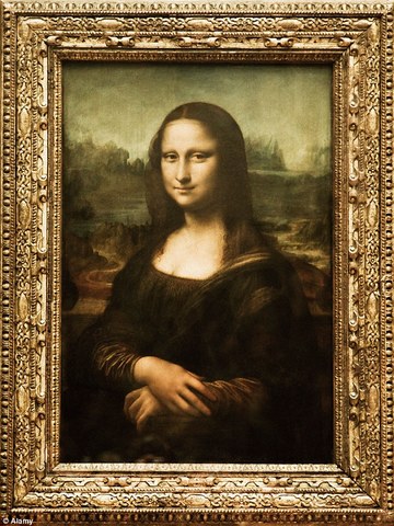 Da Vinci Paints the "Mona Lisa"
