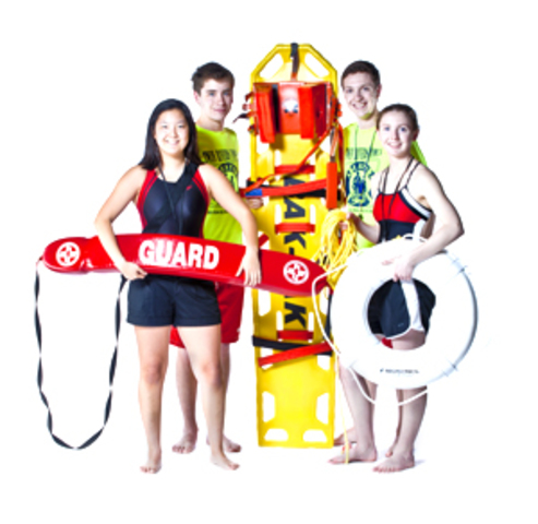 I began life guard training