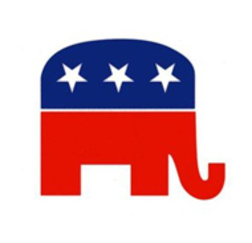 The Republicans adopted the elephant as the party logo. A cartoonist, Thomas Nast, was the one who created it.