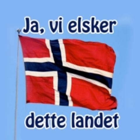 "Ja, vi elsker" blir skrevet