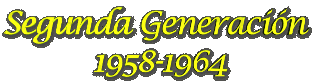 ¿Cuándo empieza la segunda generación de las computadora?