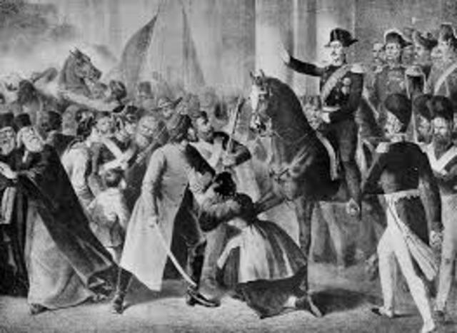 The Decembrist revolt
