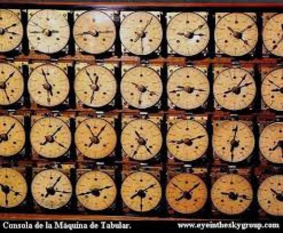 calculadora basada en engranajes