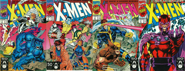 X-Men #1 published, currentlly holds the record for best selling issue of a comic book
