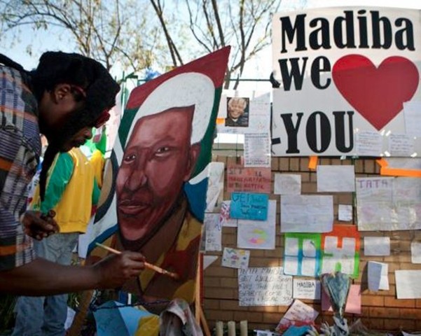 Muerte de Nelson Mandela