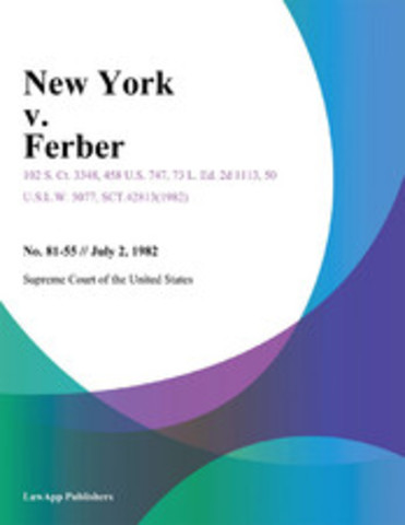 New York v Ferber