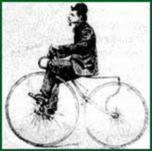 Velocípedo de Michaux, 1866.