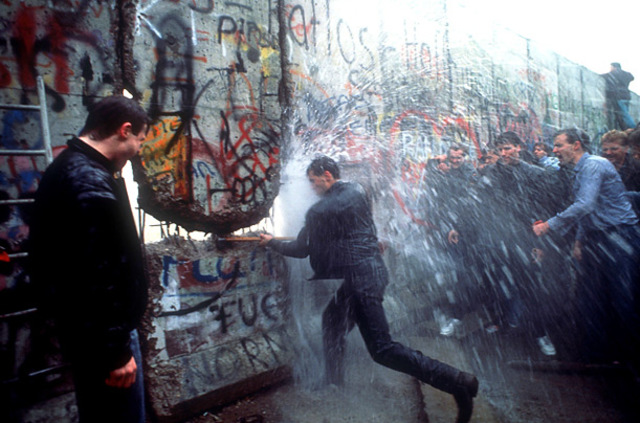 Berlin Wall Falls