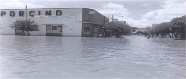 Construção do canal (tricotomização do Rio Mossoró)