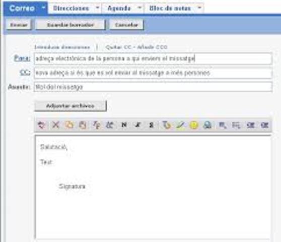 Primer correu electrònic