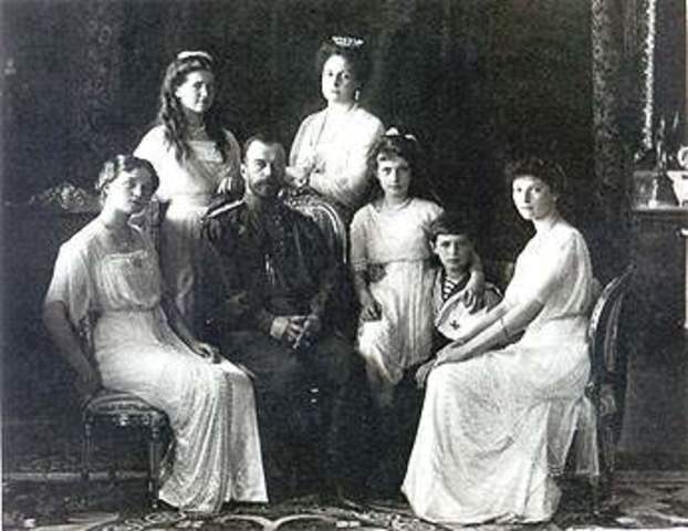 Nicholas II and his family are executed
