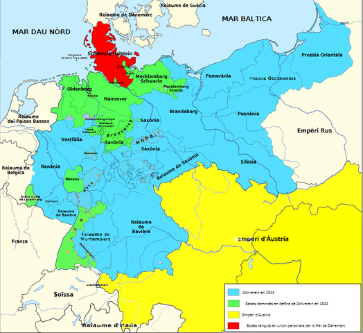 Zollverein was created