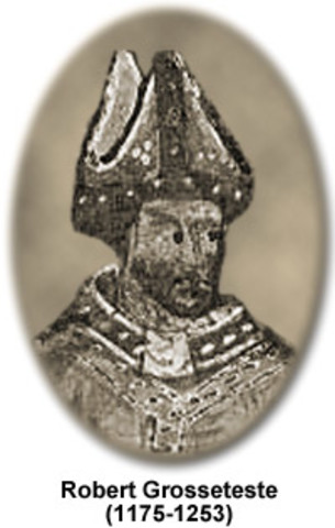 English scientist Robert Grosseteste translates Aristotle's Ethics and makes technological advances in optics, mathematics and astronomy.