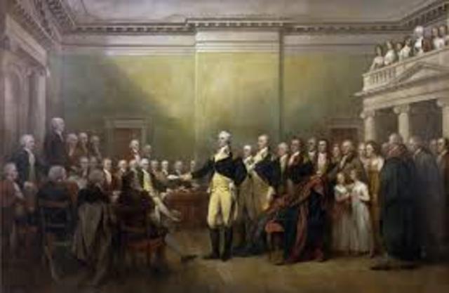 George Washington Named Commander In Chief