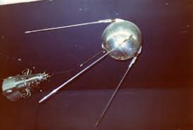 Space Race started by Soviet Union