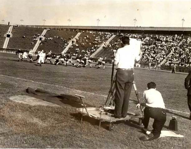 First Televised Football Games