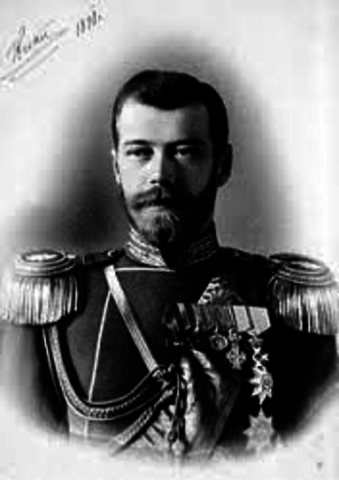 Nicholas II abdicates the throne
