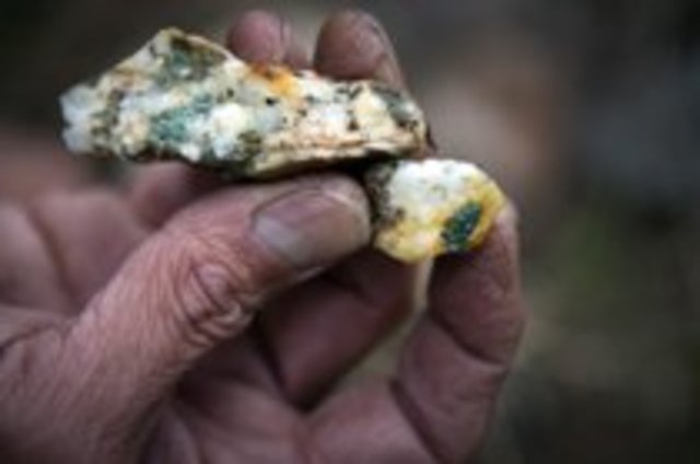 Mining in Spokane Reservation