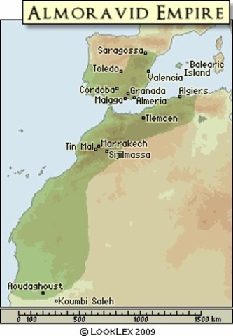 Almoravids movement forms in the Sahara