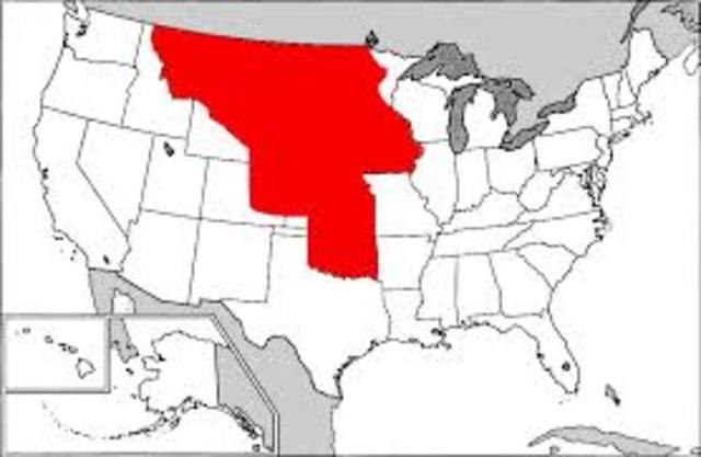 Reservation set aside for the Native Americans