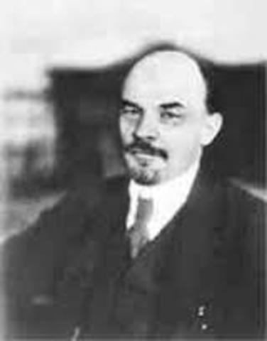 Vladimir Lenin dies and Josef Stalin becomes leader of the Soviet Union