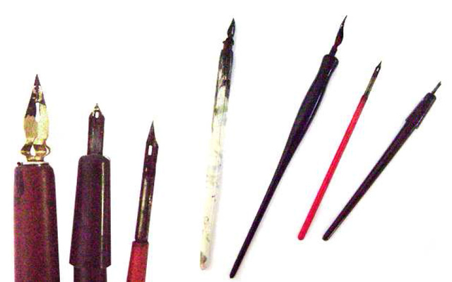 Tipos de Canetas - Bicos de Pena