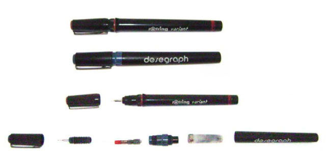 Tipos de Canetas - Técnica