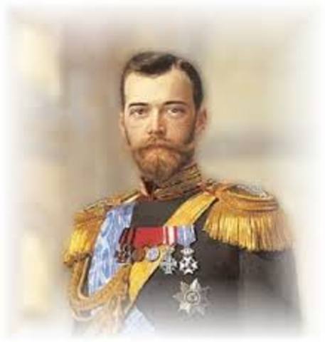Czar Nicholas ll Abdicates the Russian Throne