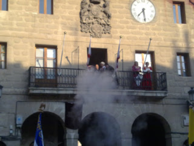 Toma del palacio virreinal