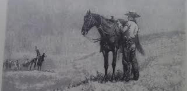 shift from long ride to cattel ranching.