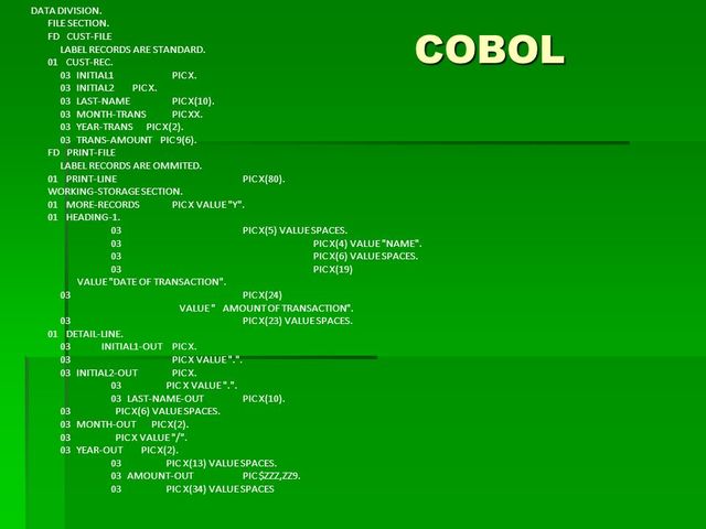 COBOL
