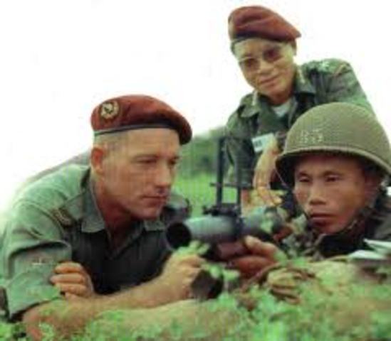Training of Vietnam army