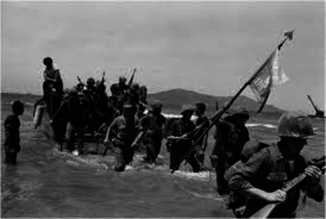 US sends troops to Vietnam