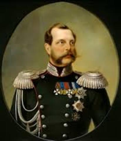 Czar Alexander II Emancipates the Serfs