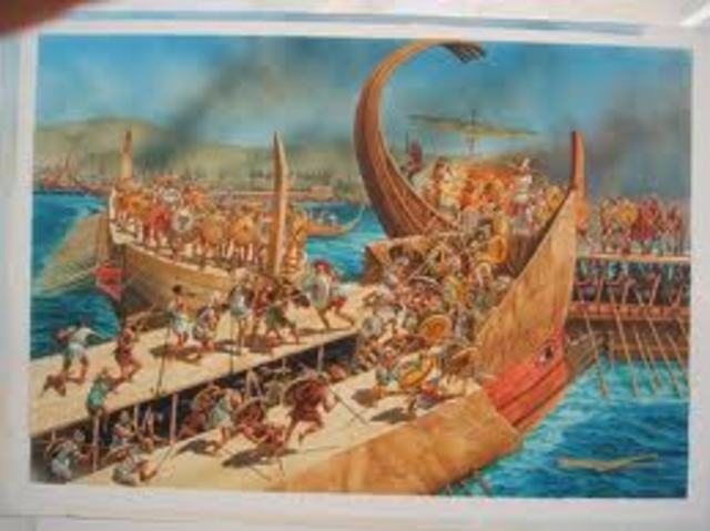 A. C. Surgimiento de flota naval Griega.