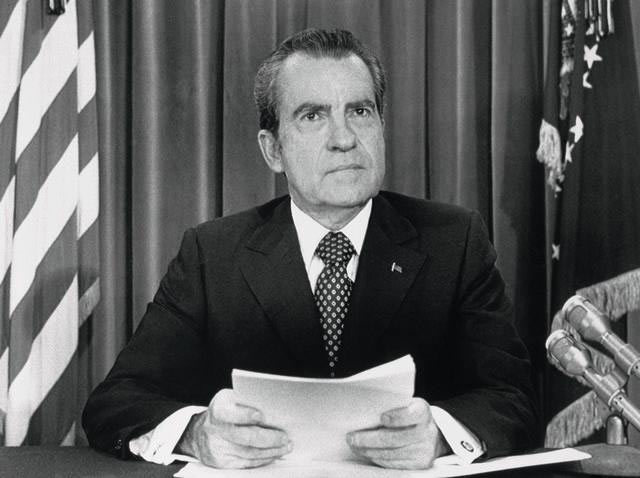 Nixon announces war is coming to an end