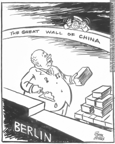 Creation of the Berlin Wall