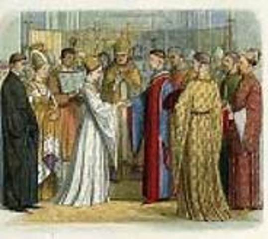 Treaty of Troyes Recongizes English King as heir to the French throne