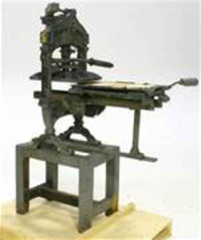 Johann Gutenberg Invents the Printing Press