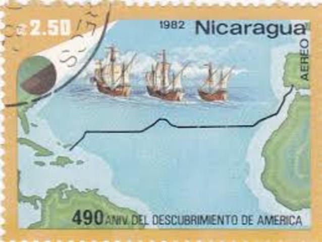 El descubimiento de Nicarague