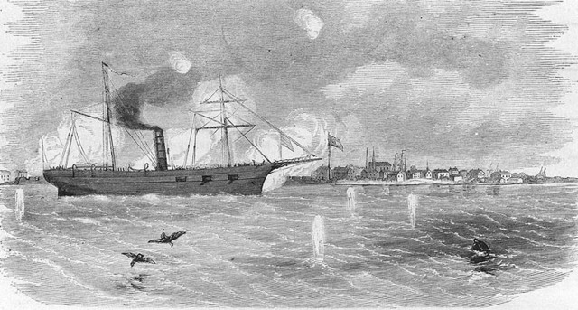 Blockade of Galveston Island