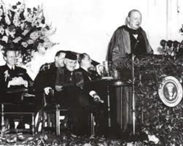 Iron Curtain Speech