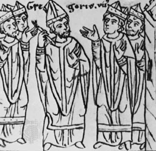 Gregory VII elected Pope