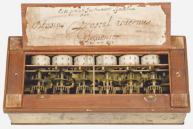 La calculadora basada en engranajes