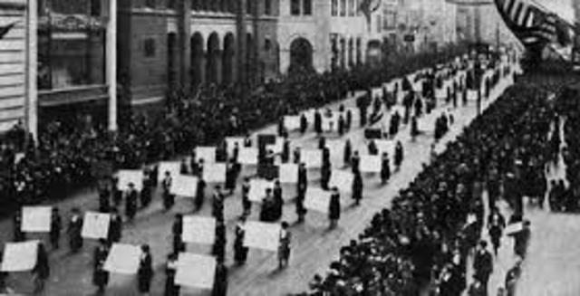End of Suffrage Movement